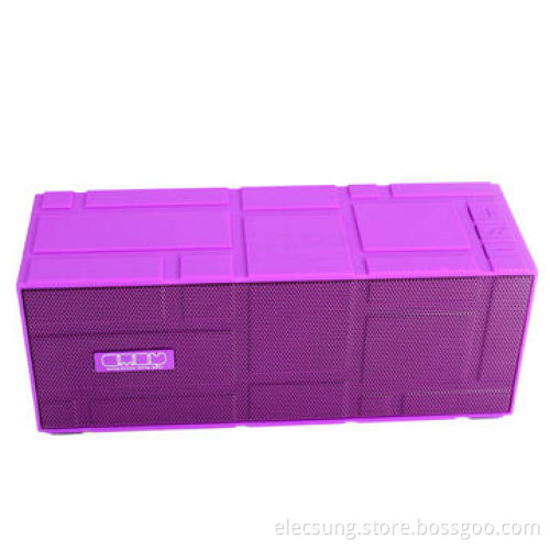 NFC Bluetooth Speaker, Mondrian Style Series, CSR 4.0 Technology, Crystal Box on Option